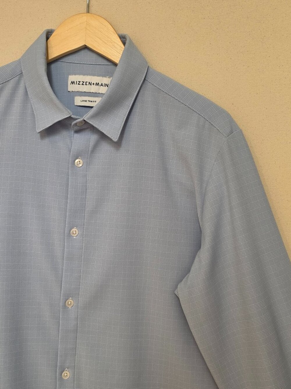 Mizzen+Main Button Down Trim Fit L